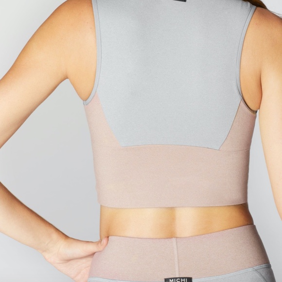 Michi Aura Pocket Leggings Rose Quartz Small NWT - Picture 2 of 16